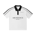 Contrast Collar Short-Sleeve Polo Shirt